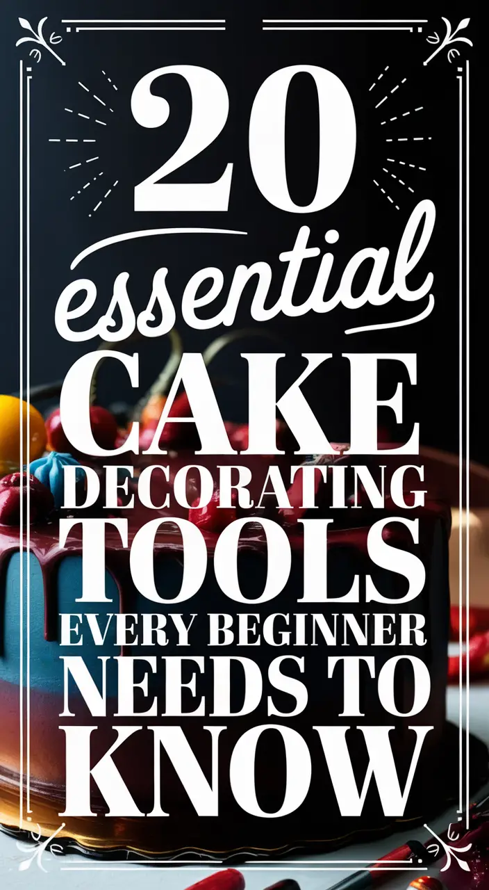 20 Best Cake Decorating Tools for Beginners