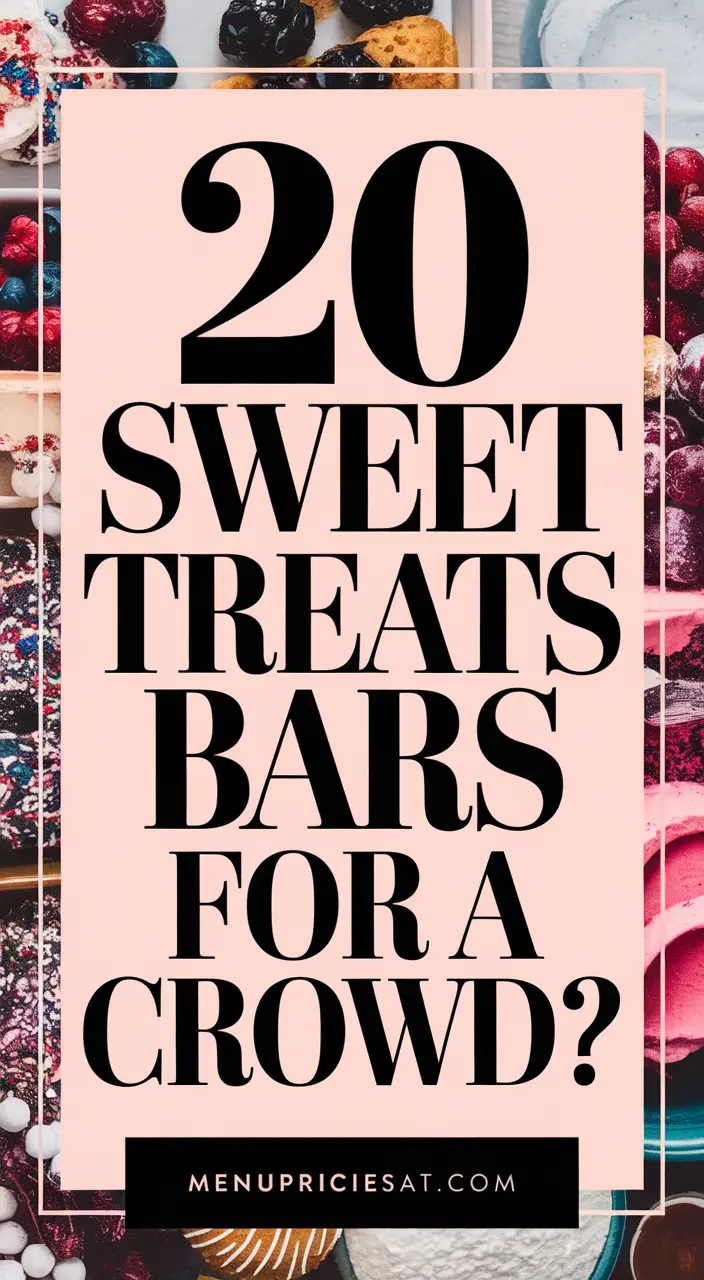 20 Delicious Dessert Bars for a Crowd