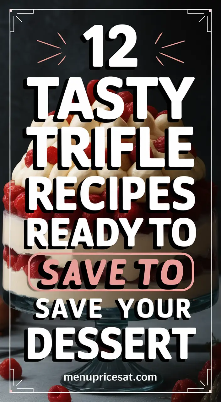 12 Delicious Trifle Recipes for an Elegant Dessert