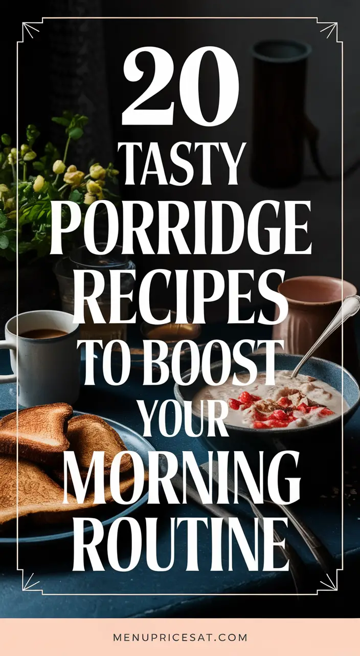20 Creative Porridge Recipes to Start Your Day