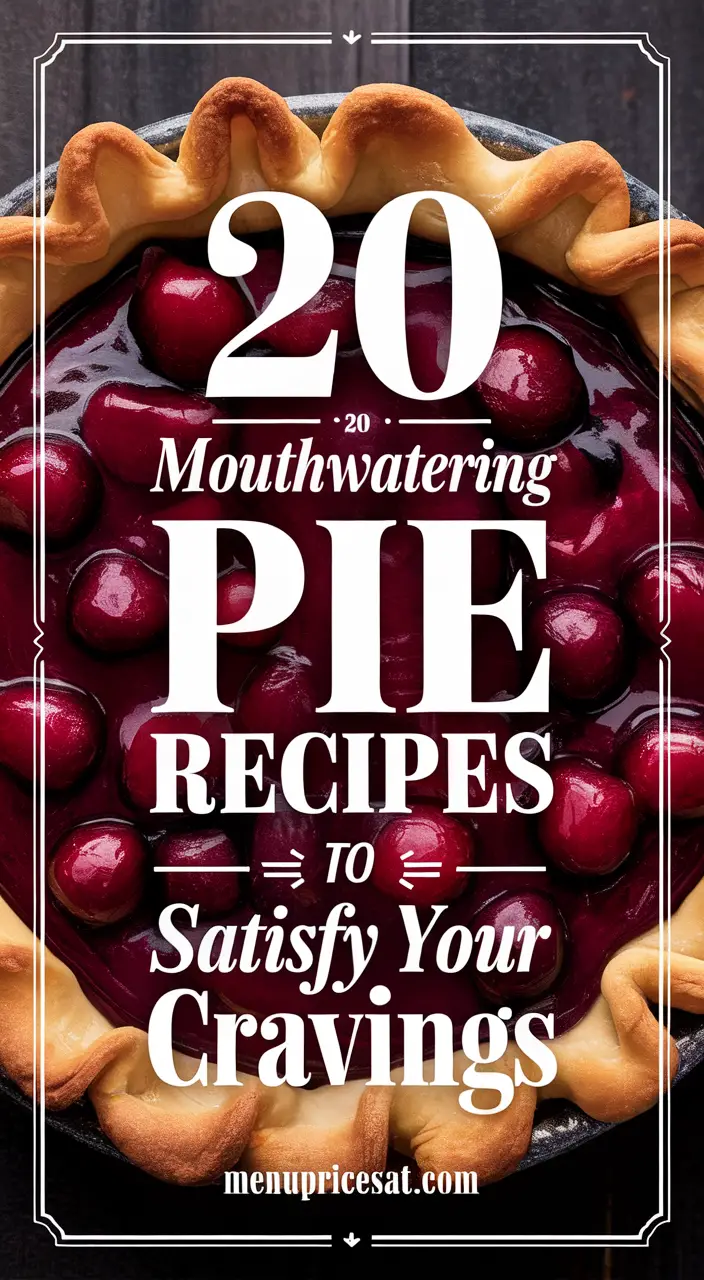 20 Unique & Delicious Pie Recipes