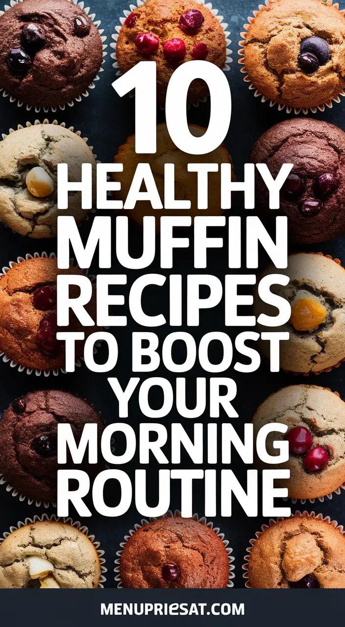 10 Healthy Muffin Recipes to Start Your Day