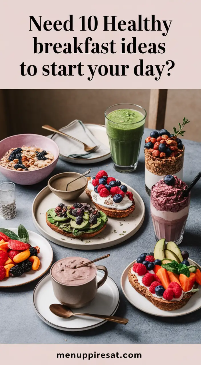 10 Quick & Healthy Breakfast Meal Prep Ideas