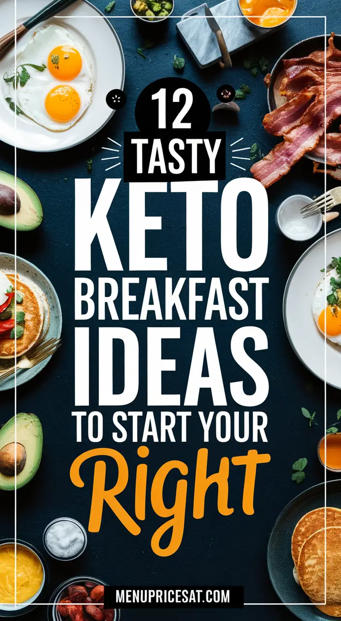 12 Quick & Easy Breakfast Ideas for a Keto Diet